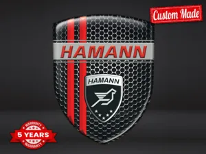 Hamann Autocollants Logo Imprimé Pro Max Durable Stylé